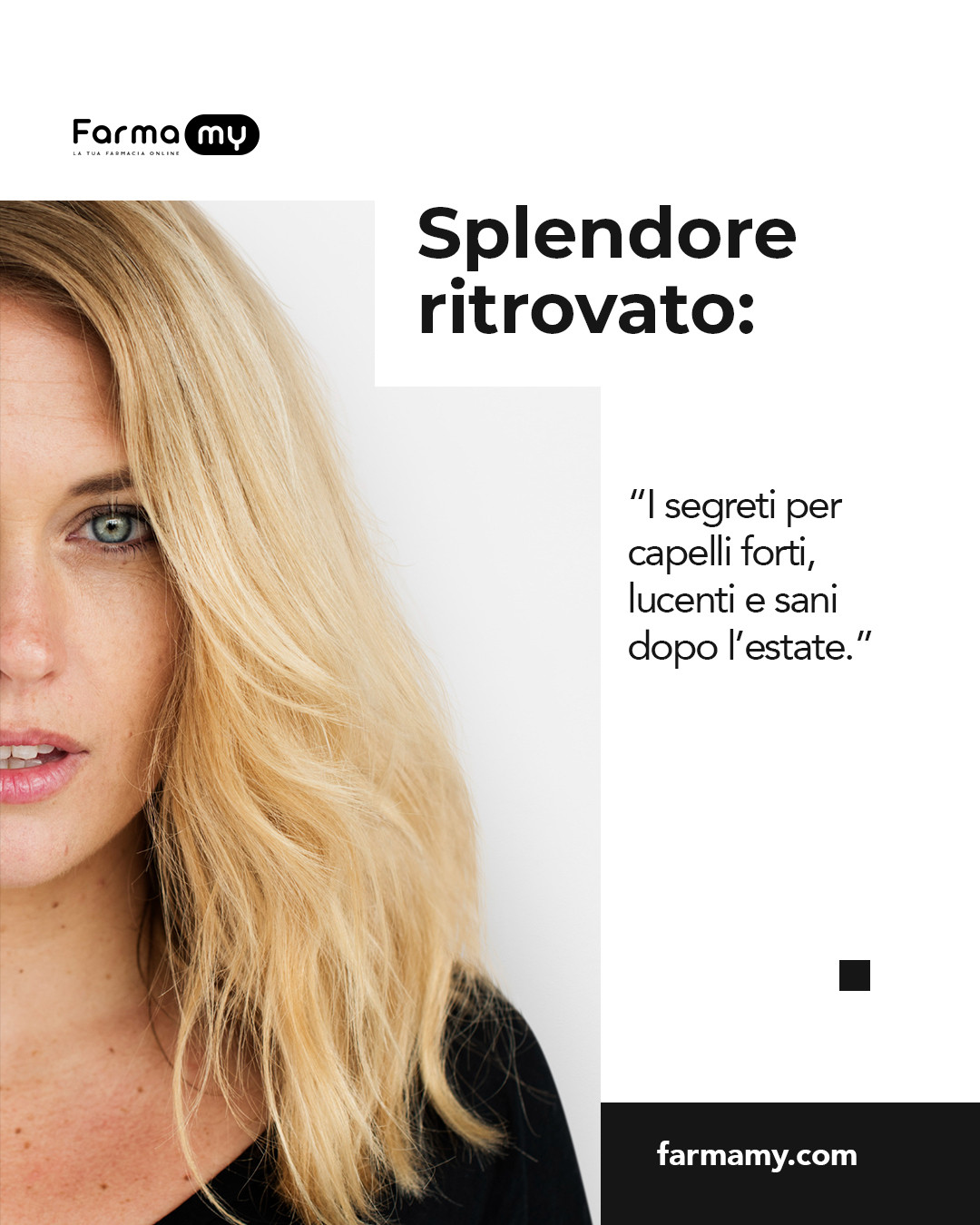I segreti per capelli forti, lucenti e sani dopo l’estate