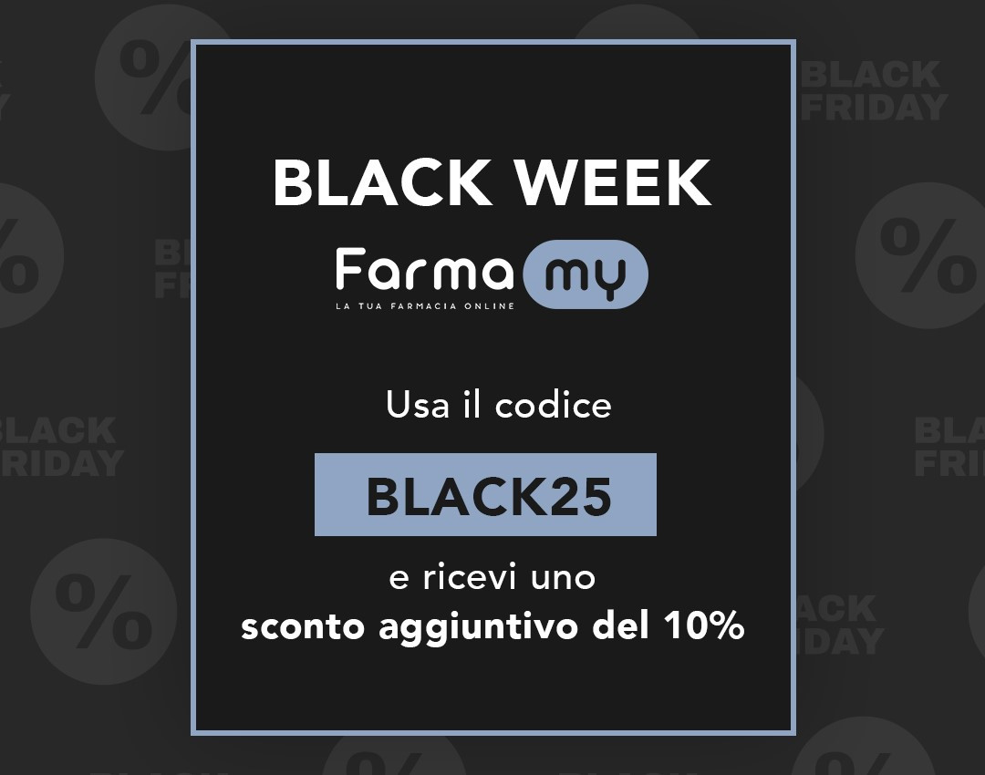 Black Week 2025 su FarmaMy: Approfitta dell'extra sconto del 10%