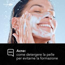  Come detergere la pelle in caso di acne