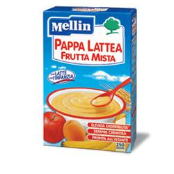 Mellin Pappa Lattea Frutta Mista 250 gr