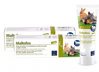Maltofos pasta complementare per gatti conigli e furetti 100 gr