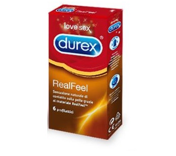 Durex Real Feel Profilattici Sottili 6 Pezzi