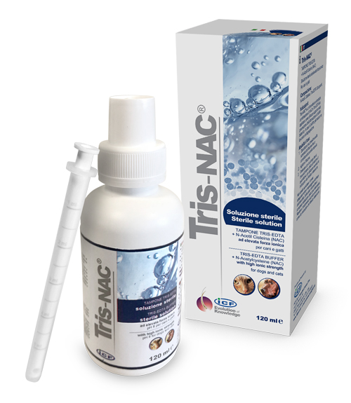 Tris Nac Soluzione Igienica Veterinaria per Cani e Gatti 120 ml