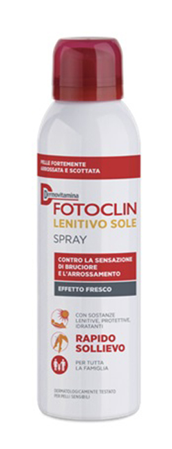 Dermovitamina Fotoclin Spray Lenitivo dopo Sole 100 Ml