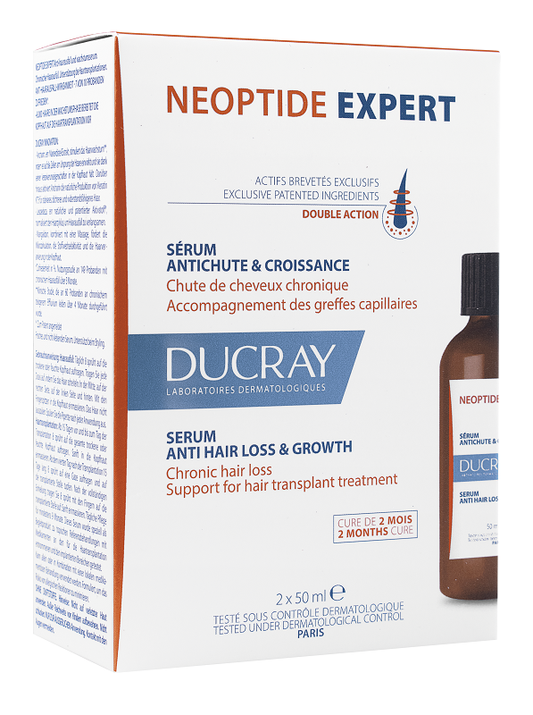 Ducray Neoptide Expert Siero contro la caduta dei Capelli 2 x 50 ml
