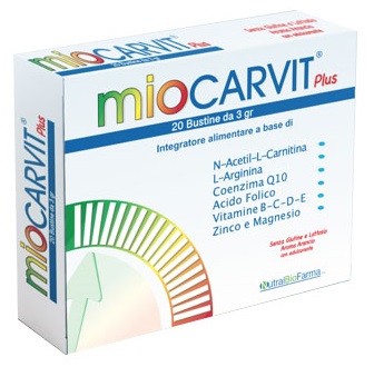 Miocarvit Plus integratore per il sostegno energetico 20 bustine