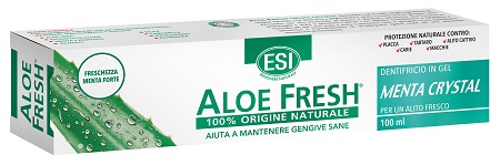 Esi Aloe Fresh Menta Crystal Dentifricio In Gel Alito Fresco 100 ml