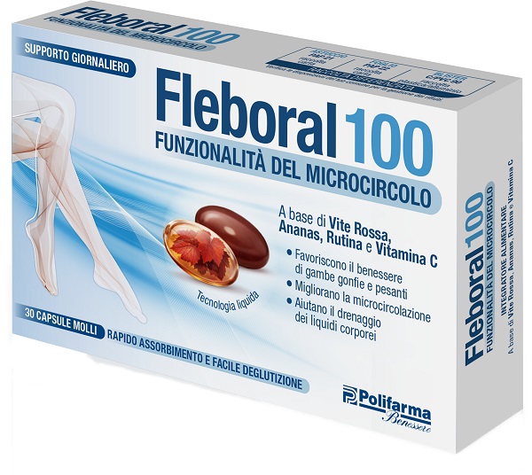 Fleboral 100 Gambe Pesanti 30 Capsule Molli
