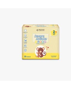 Profar Pannolini sempre asciutto ultra mini taglia 2 3/6 kg 22 pezzi 