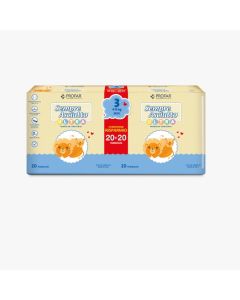 Profar Pannolini sempre asciutto ultra midi taglia 3 4/9 kg 40 pezzi 