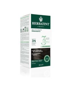 Herbatint Tinta Capelli Gel Permanente 3N Castano scuro 3 Dosi 300 ml