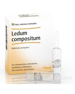 Heel Ledum compositum medicinale omeopatico 10 fiale