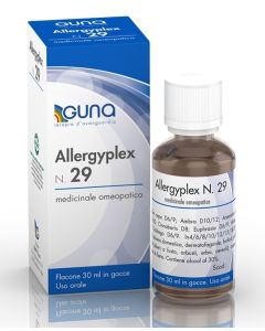 Guna Allergyplex 29 medicinale omeopatico contro le allergie gocce 30 ml