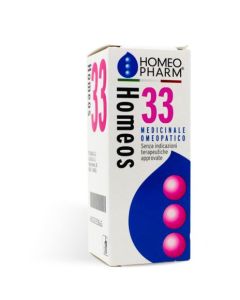 Homeos 33 GTT Prodotto omeopatico per la funzionalità cardiaca Gocce 50 Ml