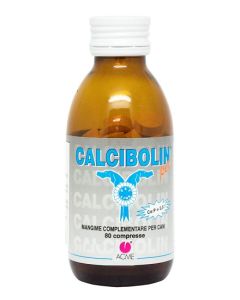 Calcibolin Pet Mangime complementare per cani 80 compresse