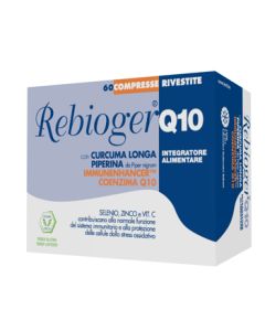 Rebioger Q10 integratore antiossidante 60 capsule