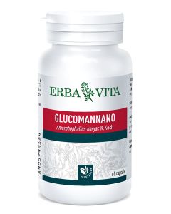 Erba Vita Glucomannano Integratore Intestinale 60 Capsule 