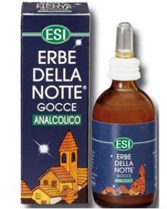 Esi Melatonina Pura Gocce Erbe della Notte Integratore melatonina per il Sonno 50 ml