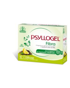 Psylliogel Fibra integratore per il transito intestinale gusto limone 20 bustine