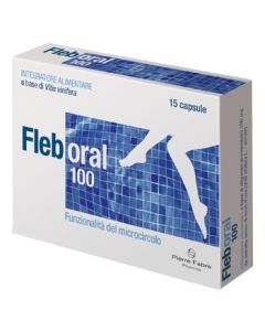 Fleboral 100 integratore per il microcircolo 15 capsule 