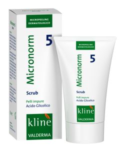 Micronorm Glico Scrub 5 Detergente per l'acne 75 ml 