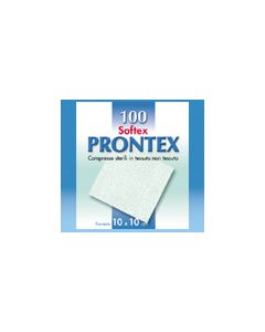 Safety Prontex Soft Garze In Tessuto Non Tessuto 10x10 cm 100 Pezzi 