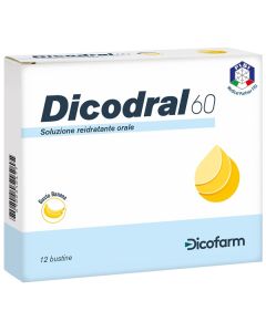 Dicofarm Dicodral 60 Soluzione Reidratante Orale 12 Bustine