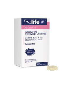 Prolife integratore di fermenti lattici vivi 24 Tavolette 