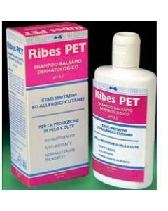 Ribes Pet Shampoo Balsamo dermatologico Cani e Gatti 200 ml 