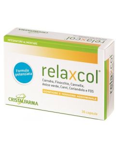 Relaxol integratore per gonfiore e tensione addominale 36 capsule 