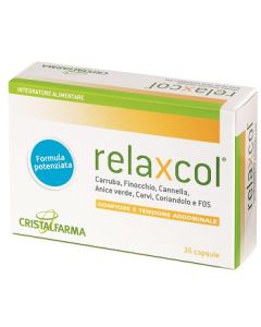 Relaxol integratore per gonfiore e tensione addominale 36 capsule 