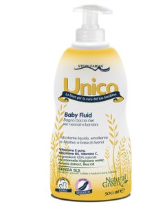Unico Baby Fluid bagnodoccia per neonati 500 ml 