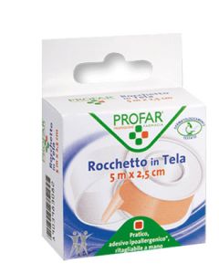 Profar cerotto in Rocchetto in tela 2,5 cmx 5 m **