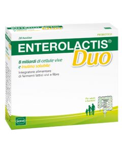Enterolactis Duo integratore fermenti lattici e fibre 20 bustine 