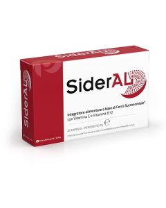 Sideral Integratore di Ferro e Vitamina C 20 capsule 