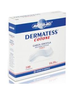 Master Aid Dermatess Garza in Cotone 36x40 Cm 12 Pezzi **