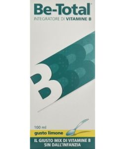 Be-Total Sciroppo Gusto Limone Integratore di vitamina B 100 ml 