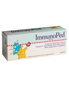 Immunoped integratore per le difese immunitari 14 Flaconi da 10 Ml 