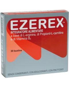 Ezerex Integratore con arginina e carnitina 20 bustine 