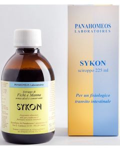 Sykon sciroppo 100% naturale a base di estratti di piante 225 Ml 