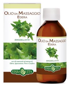 Erba Vita Edera Olio Da Massaggio Idratante e Drenante 250 ml 