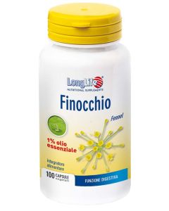 Longlife Finocchio 1% Integratore per le funzioni digestive 100 capsule 