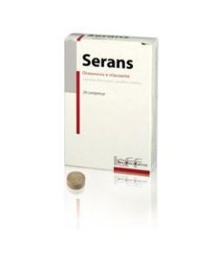 Anseris Farma Serans Integratore Alimentare contro l'Ansia 20 Compresse 