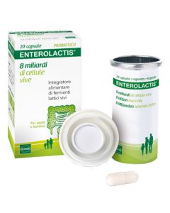 Enterolactis Integratore probiotico intestinale 20 capsule 