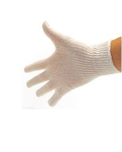 Guanti in cotone bianco taglia 8 **