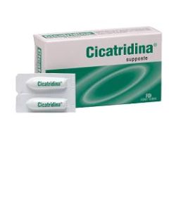 Cicatridina Supposte 10 Pezzi **