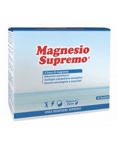 Natural Point Magnesio Supremo 32 Bustine da 2,4 g 