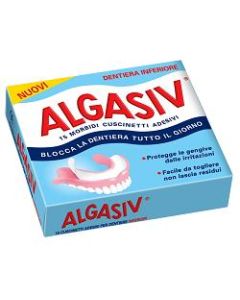 Algasiv Cuscinetti Adesivi Per Dentiera Inferiore 15 Pezzi**