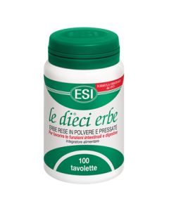 ESI LE DIECI ERBE Integratore alimentare 100 tavolette 