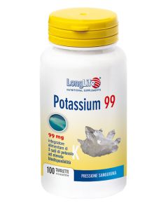 LongLife Potassium 99 Integratore potassio 100 Tavolette 